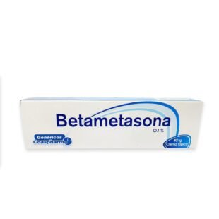BETAMETASONA 0.1 % CREMA 40 GRS COA