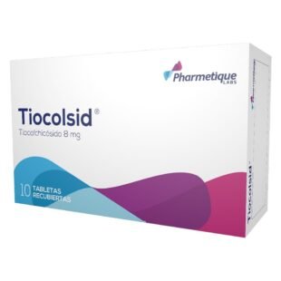 TIOCOLSID 8 MG 10 TABLETAS