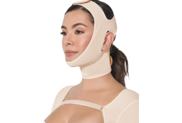 MENTONERA PQ MARIAE BEIGE TALLA L