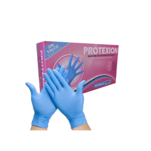GUANTE NITRILO AZUL TALLA S PROTEX 100 UNIDADES