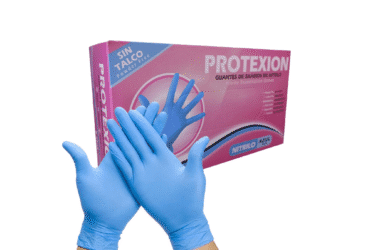 GUANTE NITRILO AZUL TALLA S PROTEX 100 UNIDADES