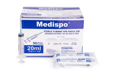 JERINGA 3P 20ML MEDISPO 21X1 1/2 CAJA X 50 UNIDADES
