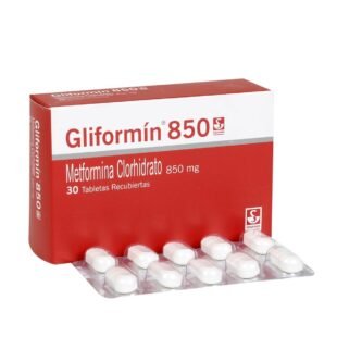GLIFORMIN METFORMINA 850 MG 30 TAB (PB)