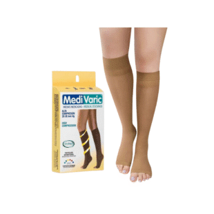MEDIA MEDIVA 20-30 RODILLA  OPACA SAHARA M