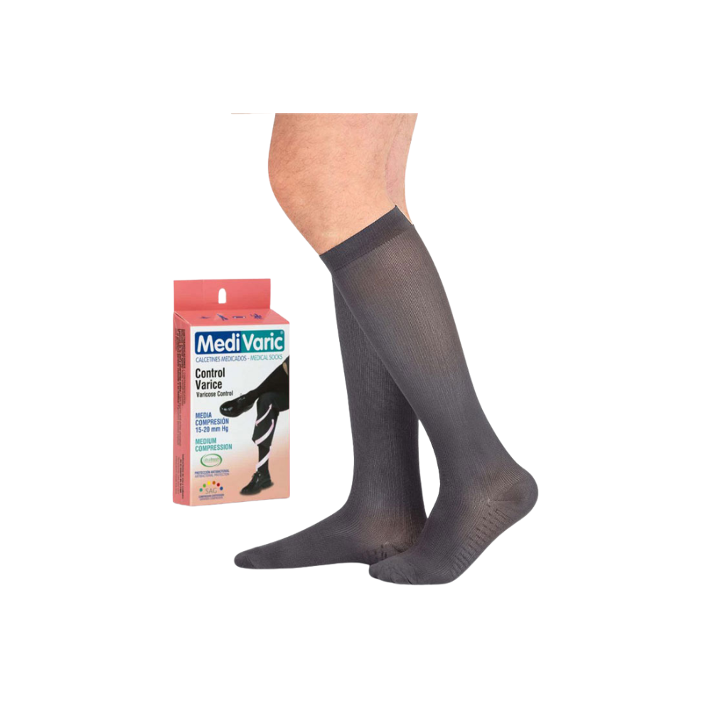 MEDIA MEDIVA 15-20 NEGRO S