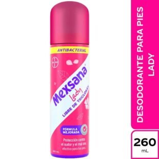 TALCO MEXSANA LADY SPRAY 260 ML.