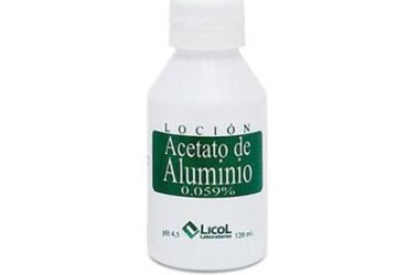 ACETATO DE ALUMINIO 120 ML LC