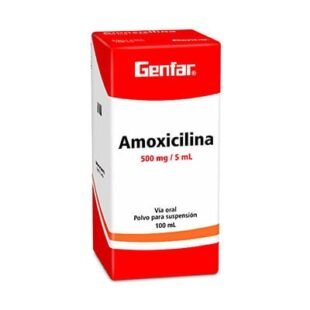 AMOXICILINA 250 MG SUSPENSION 100 ML GF