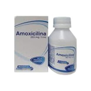 AMOXICILINA 250 MG SUSP 60 ML COA COA