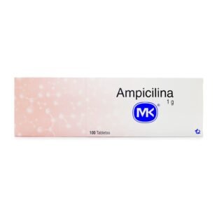 AMPICILINA 1 GR 100 TABLETAS MK