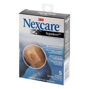 APOSITO TRANSPARENTE TEGADERM 5 UND