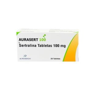 SERTRALINA AURASERT 100 MG 28 TABLETAS