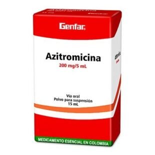 AZITROMICINA 200 MG SUSPENSION 15 ML GF