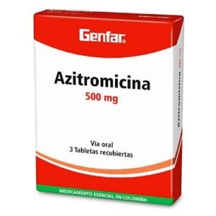 AZITROMICINA 500 MG 3 TABLETAS GF