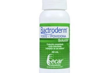 BACTRODERM YODOPOVIDONA SOLUCION 60 ML