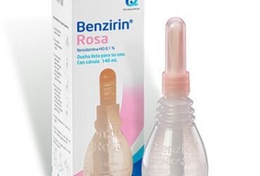 BENZIRIN ROSA DUCHA VAGINAL CANULA 140ML