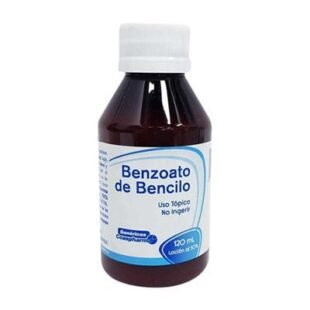 BENZOATO DE BENCILO 120 ML COA