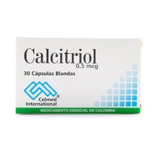 CALCITRIOL 0.50 MCG 30 CAPSULAS PC