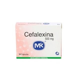 CEFALEXINA 500 MG 10 CAPSULAS MK