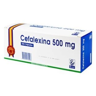 CEFALEXINA 500 MG 250 CAPSULAS  RC (A)