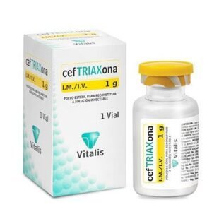 CEFTRIAXONA 1 G 1 AMPOLLAS VT