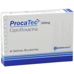CIPROFLOXACINA PROCATEC  500 MG 10 TBS