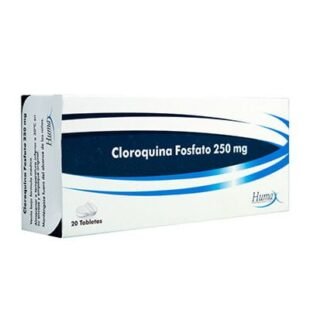 CLOROQUINA 250 MG 20 TABLETAS HP