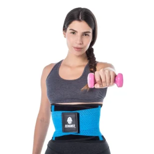 CINTURON  PROTC DE COLUMNA AZUL TURQ TALLA L