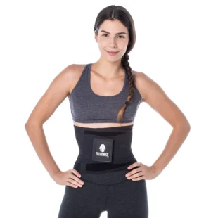 CINTURON  PROTC DE COLUMNA NEGRO TALLA M