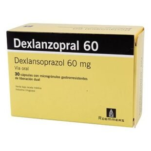 DEXLANZOPRAL 60 MG 30 CAPSULAS(3%+)(PAE)