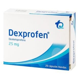 DEXPROFEN 25MG 20 CAPSULAS