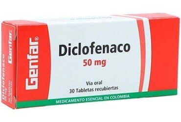 DICLOFENACO 50 MG 30 TABLETAS GF