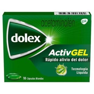 DOLEX ACTIVEGEL 10 CAPSULAS LIQUIDAS