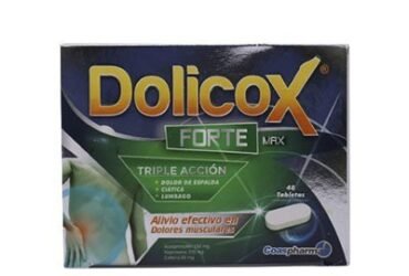 DOLICOX FORTE MAX CAJA 48 TABLETAS COA