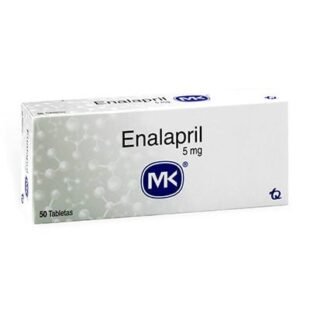 ENALAPRIL 5 MG 50 TABLETAS MK