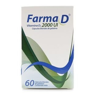 FARMA D VITAMINA D3 2000UI 60 CAP