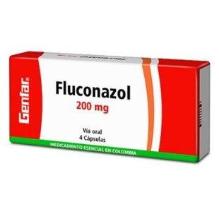 FLUCONAZOL 200 MG 4 CAPSULAS GF