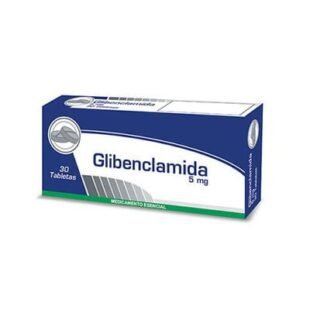 GLIBENCLAMIDA 5 MG 30 TABLETAS COA