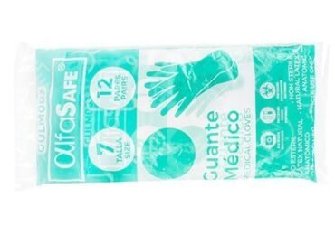 GUANTE CIRUGIA ALFA 7 12 UND