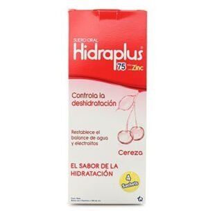 HIDRAPLUS 75 ZINC CEREZA BOL.100ML 4UND
