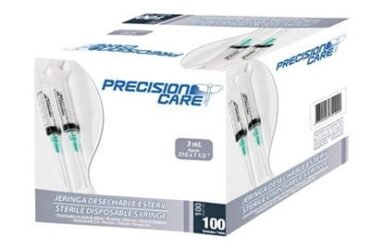 JERINGA ALFA 3P 3 ML 21X1 1/2 100 UND