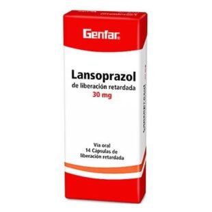 LANSOPRAZOL 30 MG 14 CAPSULAS GF