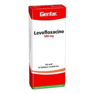 LEVOFLOXACINO 500 MG 14 TABLETAS GF