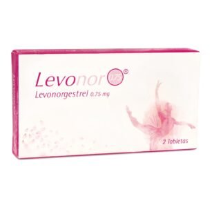 LEVONOR 0.75 MG 2 TABLETAS (P)17415 ICOM
