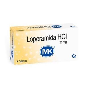 LOPERAMIDA 2 MG 6 TABLETAS MK