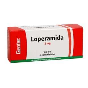 LOPERAMIDA 2 MG 6 TBS GF