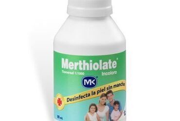 MERTHIOLATE INCOLORO TECNOQUIMICAS 90 ML