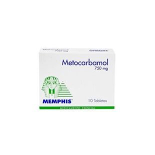 METOCARBAMOL 750 MG 10 TABLETAS MP