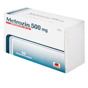 METROZIN 500 MG 50 CAPSULAS
