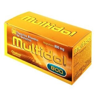 MULTIDOL 800 MG 30 CAP.BLANDA GELATINOSA